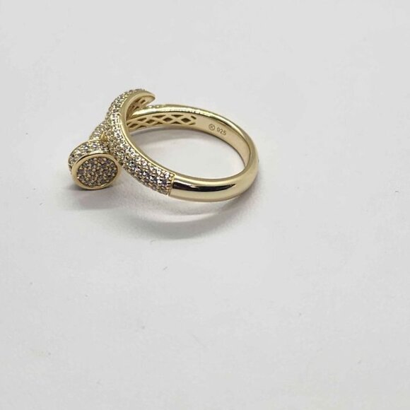 NEW Sterling Silver 925 Nail Ring - Picture 4 of 4